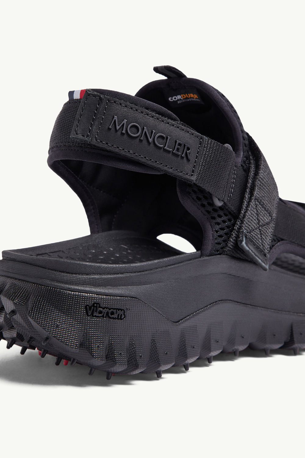 Trailgrip Vela Water-Repellent Sandals Men Black Moncler 1
