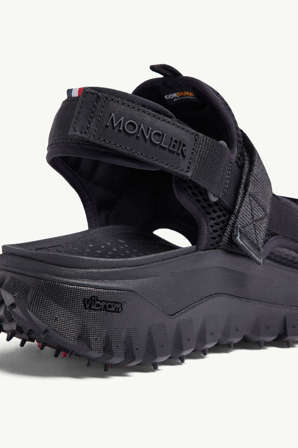 Trailgrip Vela Water-Repellent Sandals Men Black Moncler 1