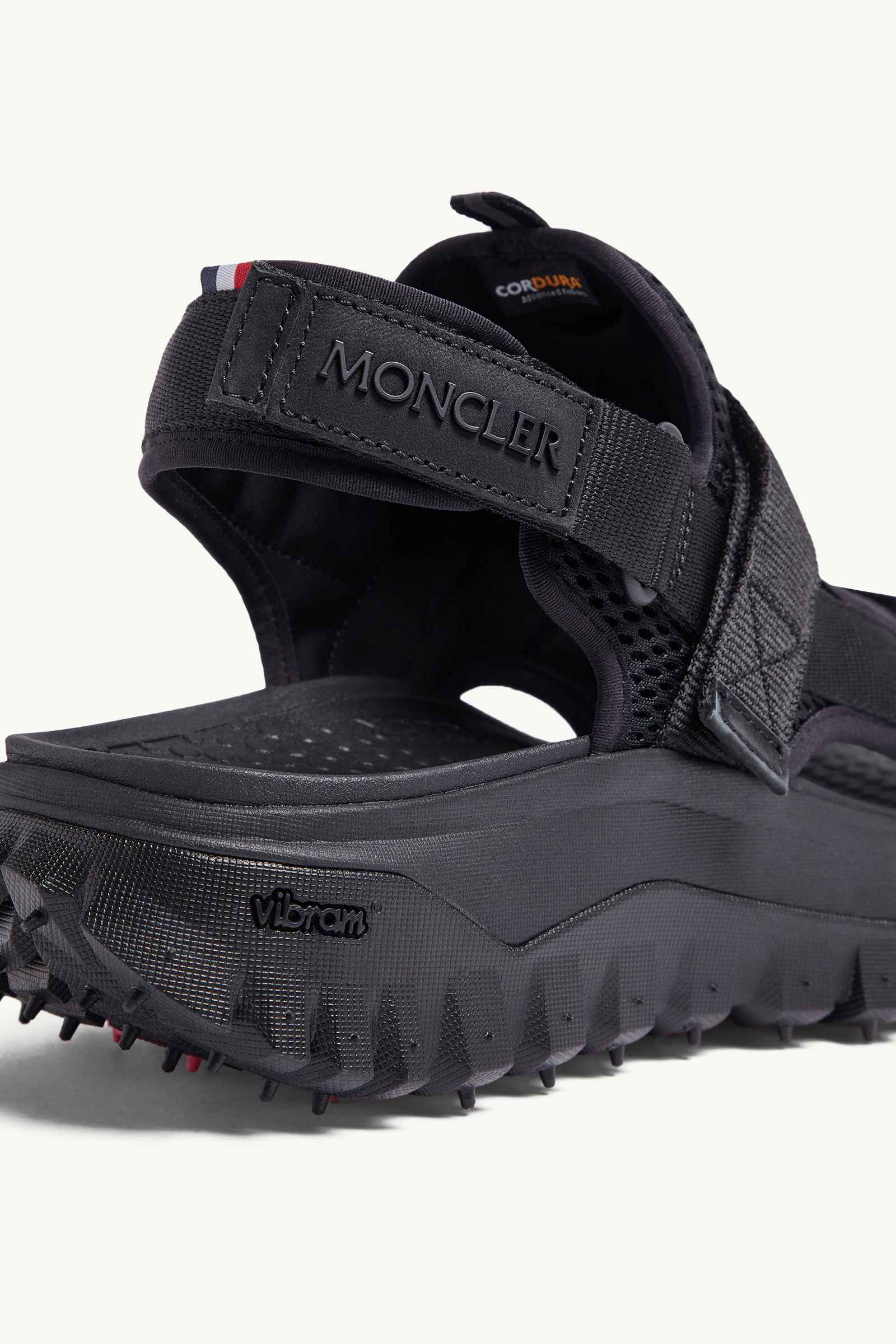 Trailgrip Vela Water-Repellent Sandals Men Black Moncler 1