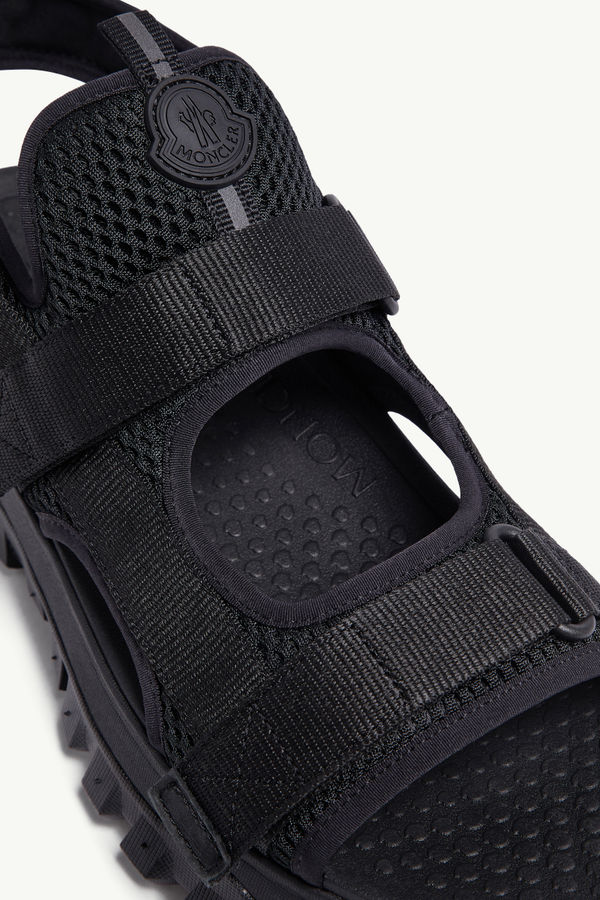 Trailgrip Vela Water-Repellent Sandals Men Black Moncler 2