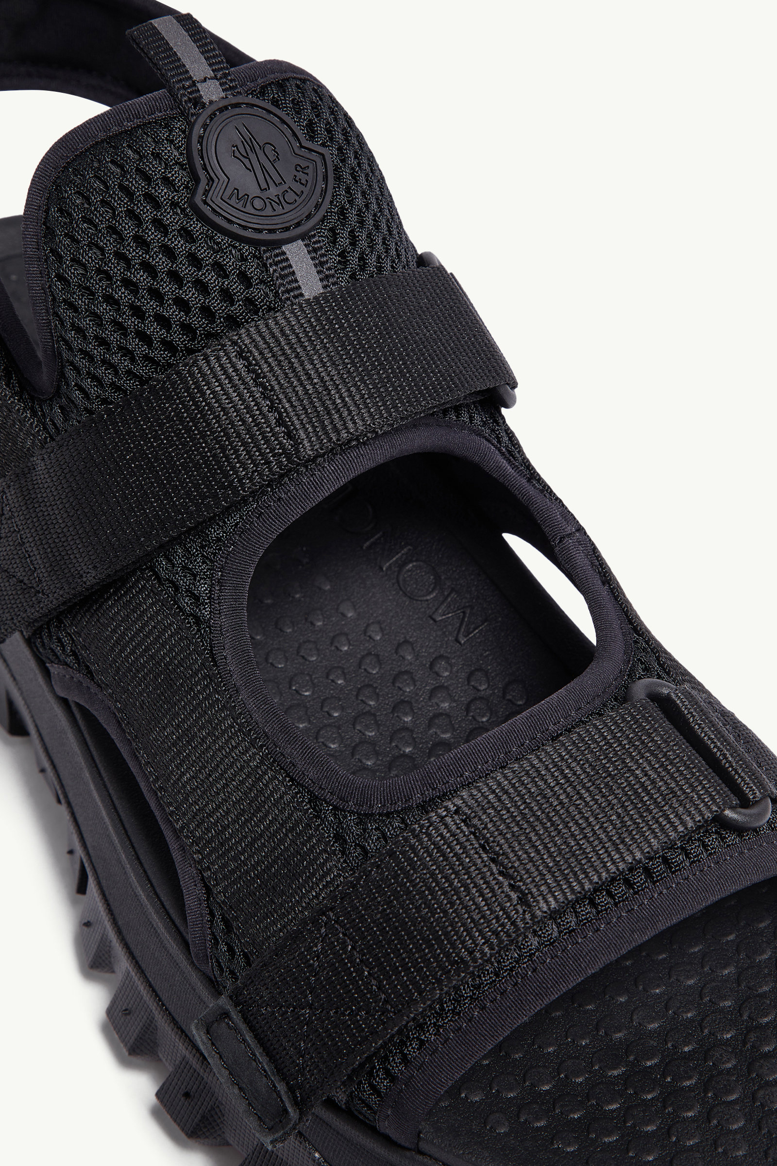 Trailgrip Vela Water-Repellent Sandals Men Black Moncler 2