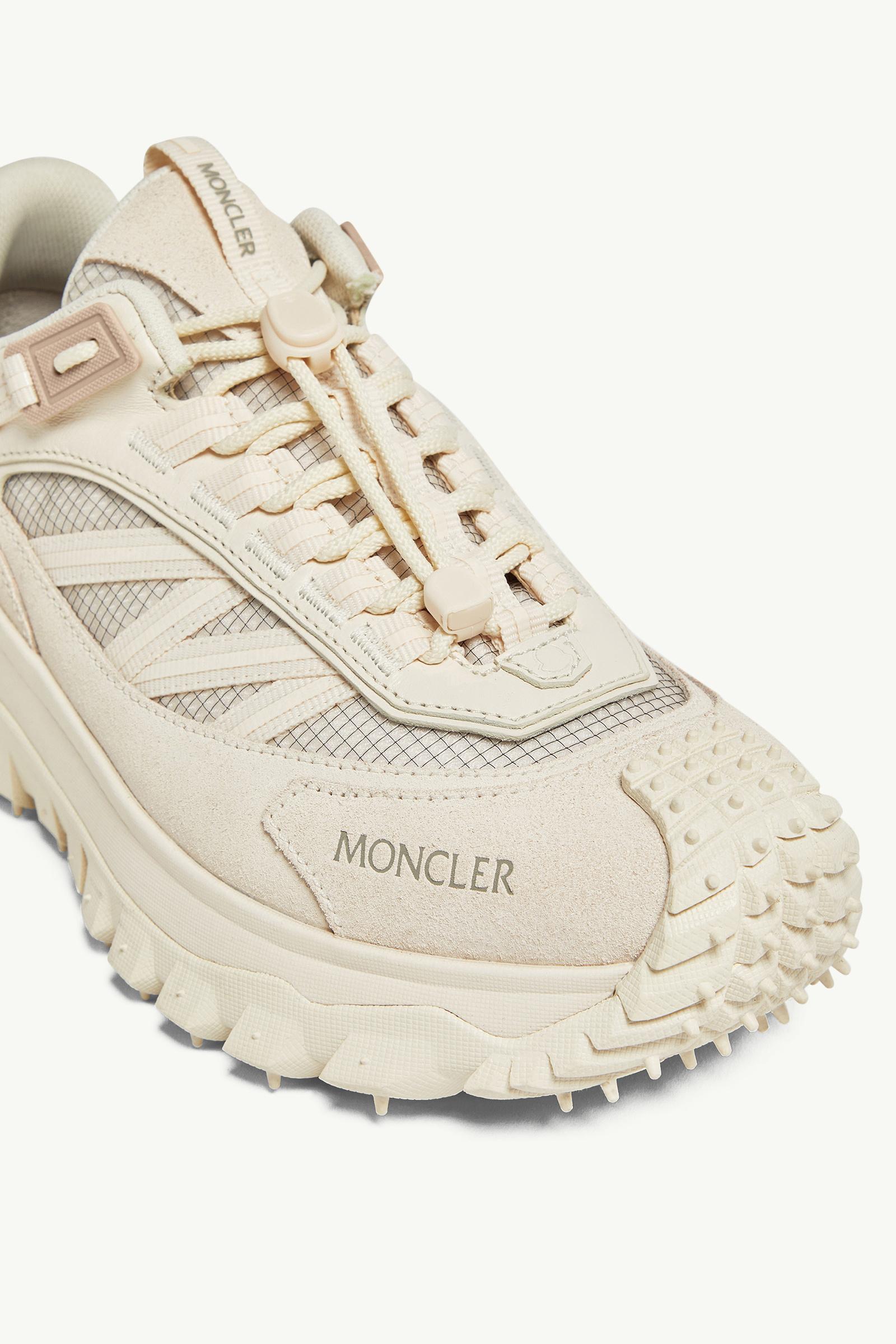 スニーカー MONCLER Men Sneakers Beige K109A4M00100M5552 21I Light Beige Trailgrip Suede & Leather Sneakers - Sneakers