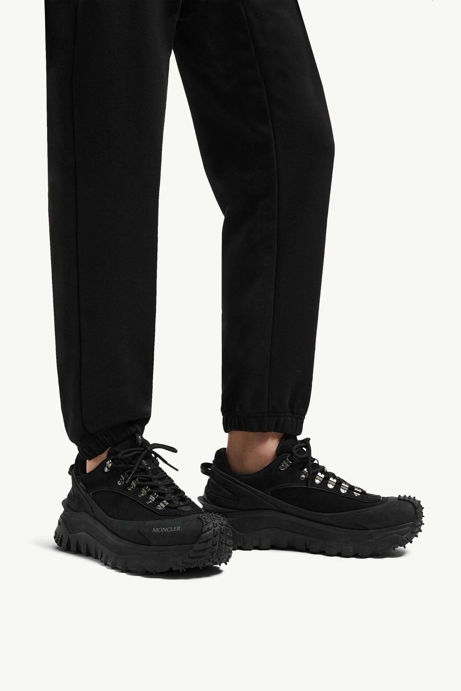 Trailgrip Apex Leather & Suede Trainers Men Black Moncler 1