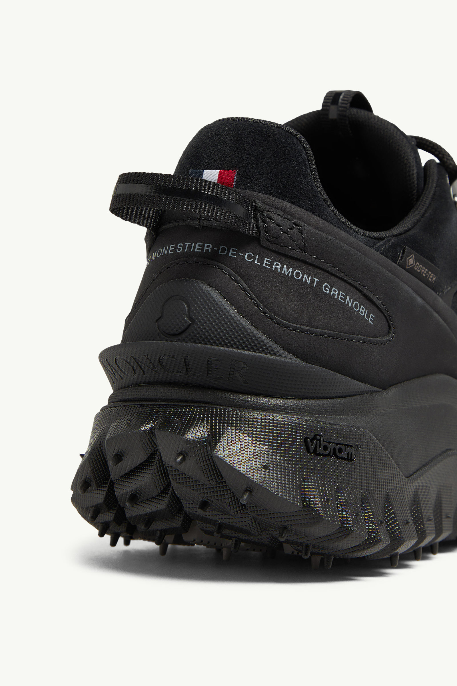 Trailgrip Apex Leather & Suede Trainers Men Black Moncler 3
