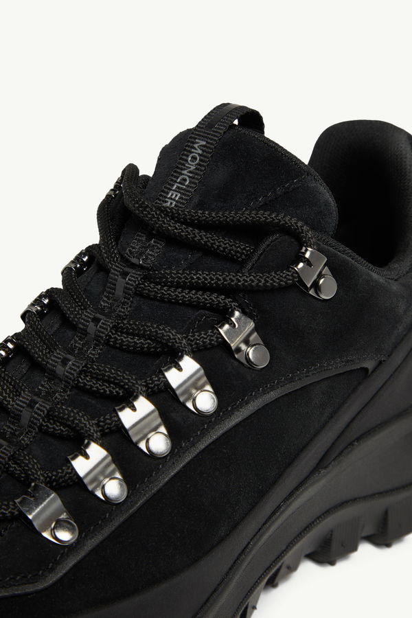 Trailgrip Apex Leather & Suede Trainers Men Black Moncler 6