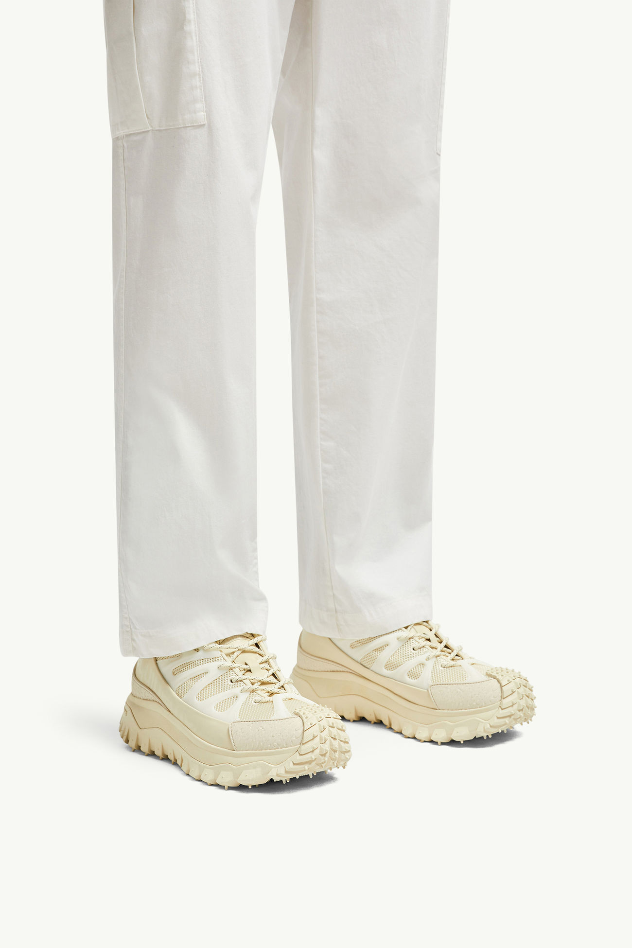 Sneakers Trailgrip Amoeba par Salehe Bembury Hommes Blanc Moncler 1
