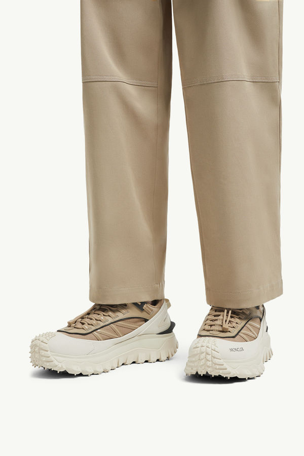 Trailgrip GTX Leather Trainers Men Light Beige Moncler 1