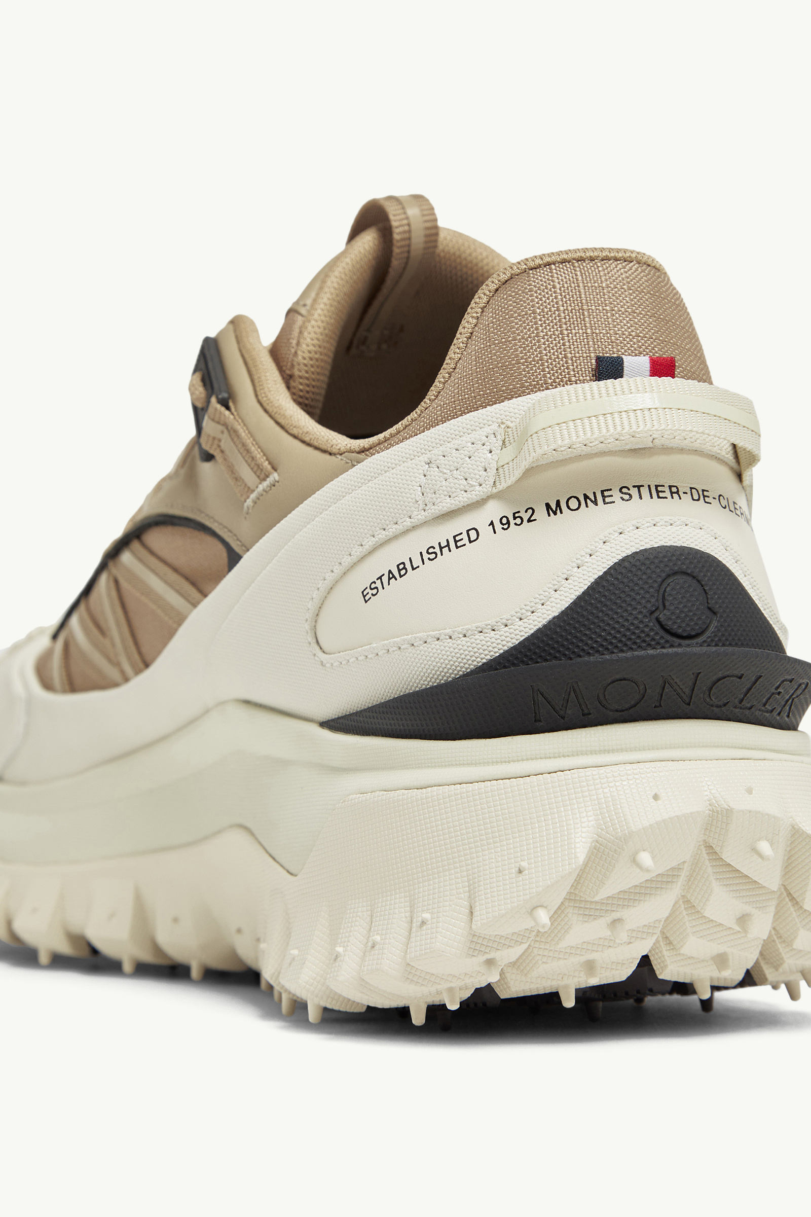 Trailgrip GTX Leather Trainers Men Light Beige Moncler 3