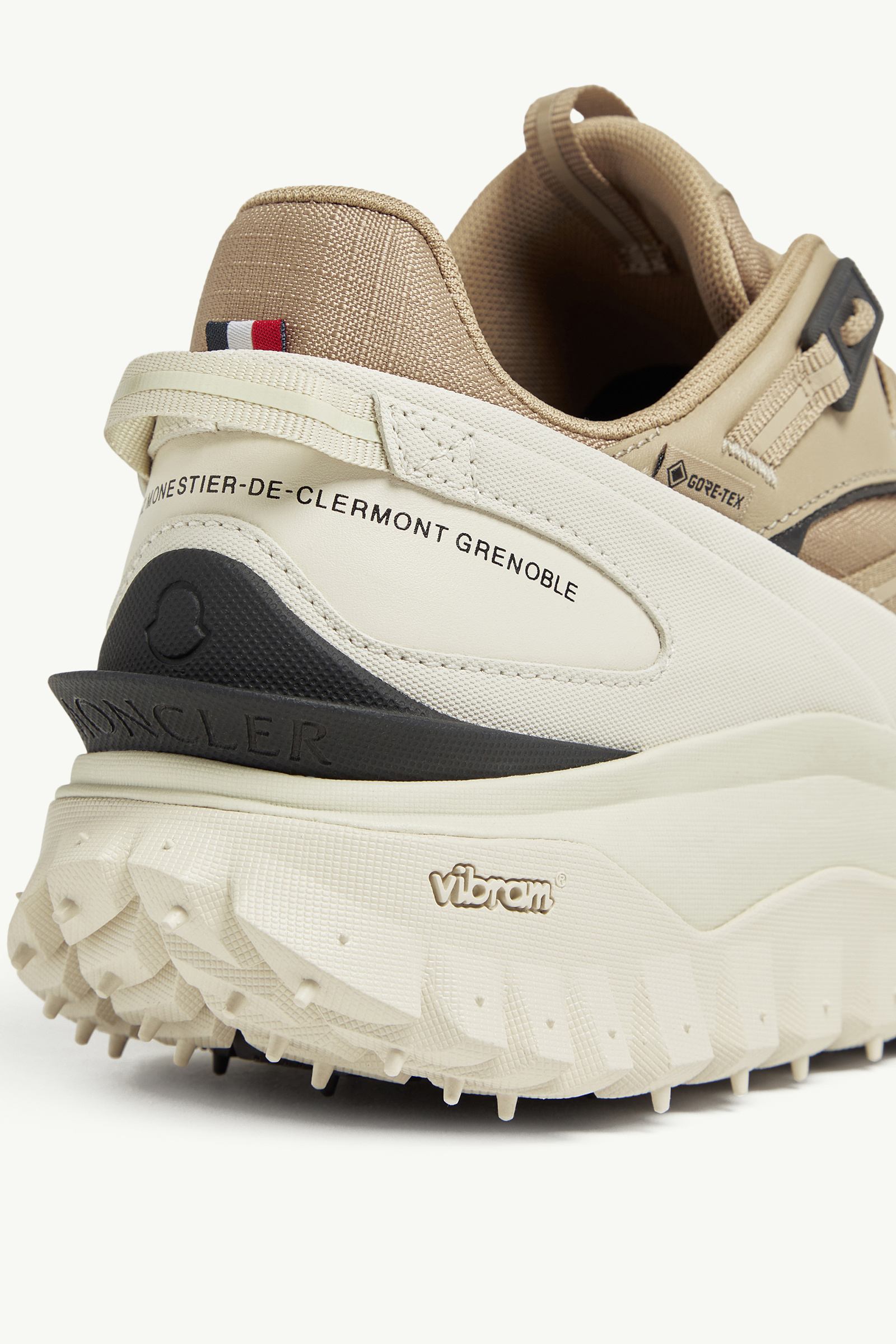 【関税&送料込】Moncler Light Beige Trailgrip Trainer Light Beige Trailgrip GTX Leather Trainers - Sneakers for
