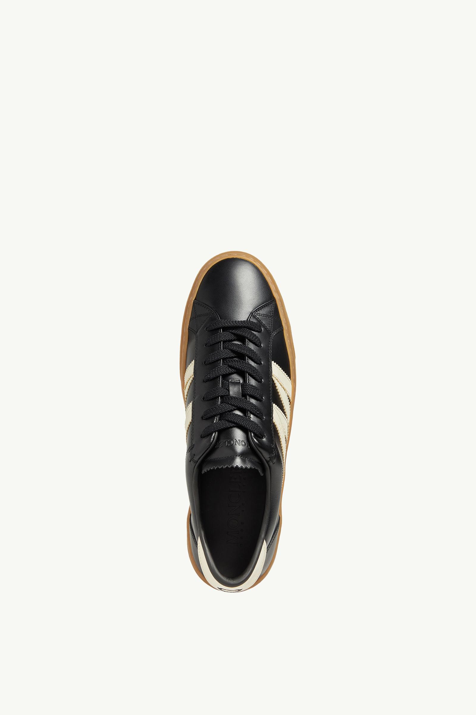 Dark Grey Monaco2 Leather & Nubuck Sneakers - Sneakers for