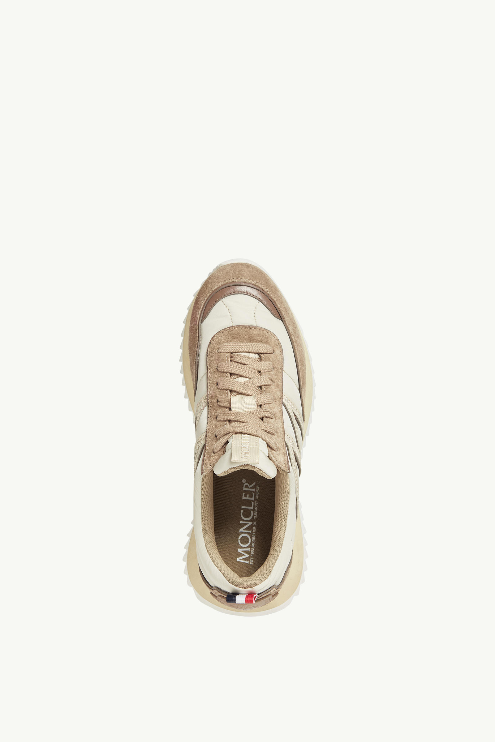 Zapatillas de ante Pacey Hombre Beige Claro Moncler 4
