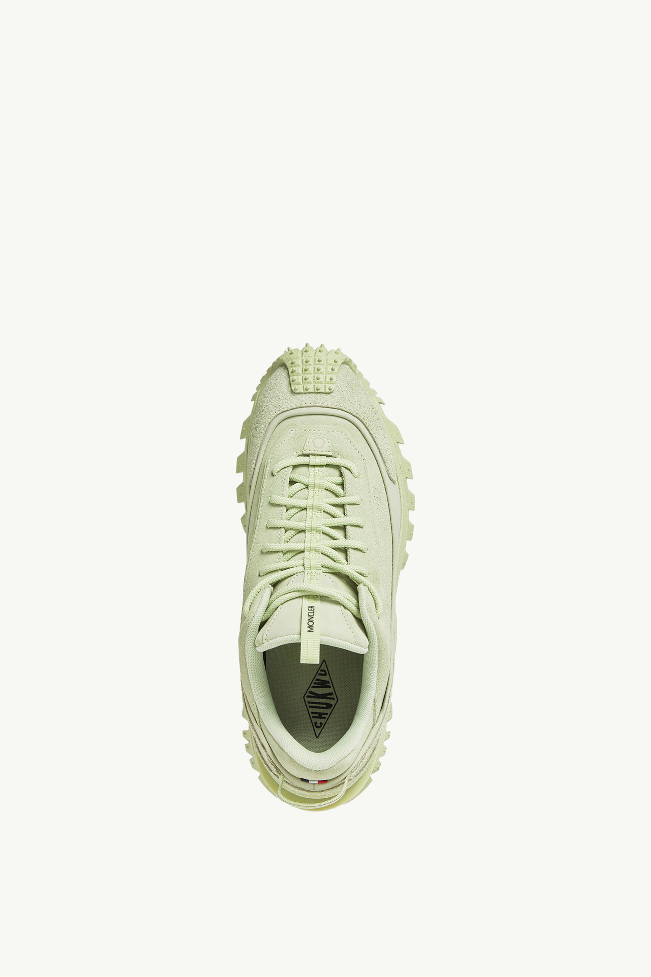 Zapatillas de nobuk y ante Trailgrip Momint Hombre Verde Pastel Moncler 4
