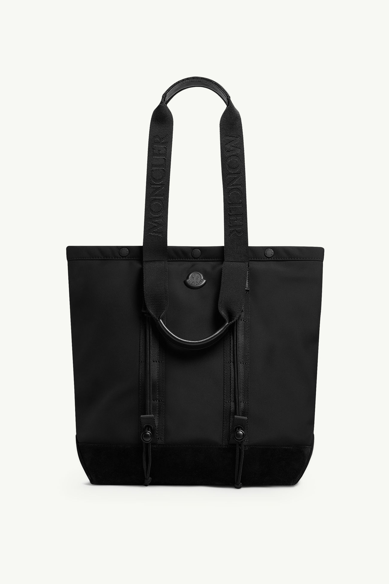 Black Tech Water-Repellent Small Tote Bag Bags Small