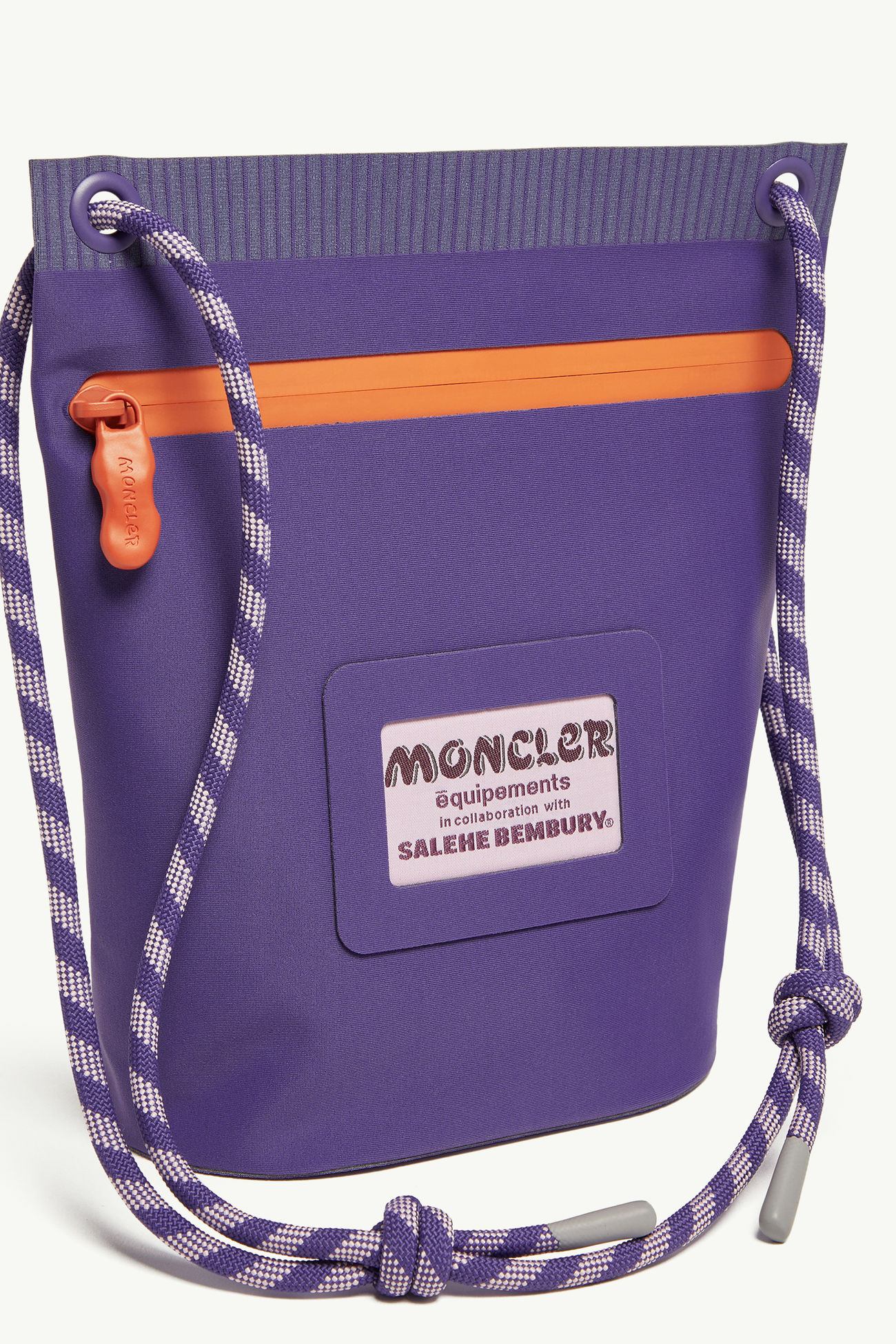 Bolsita Amoeba impermeable by Salehe Bembury Hombre Morado Moncler 2