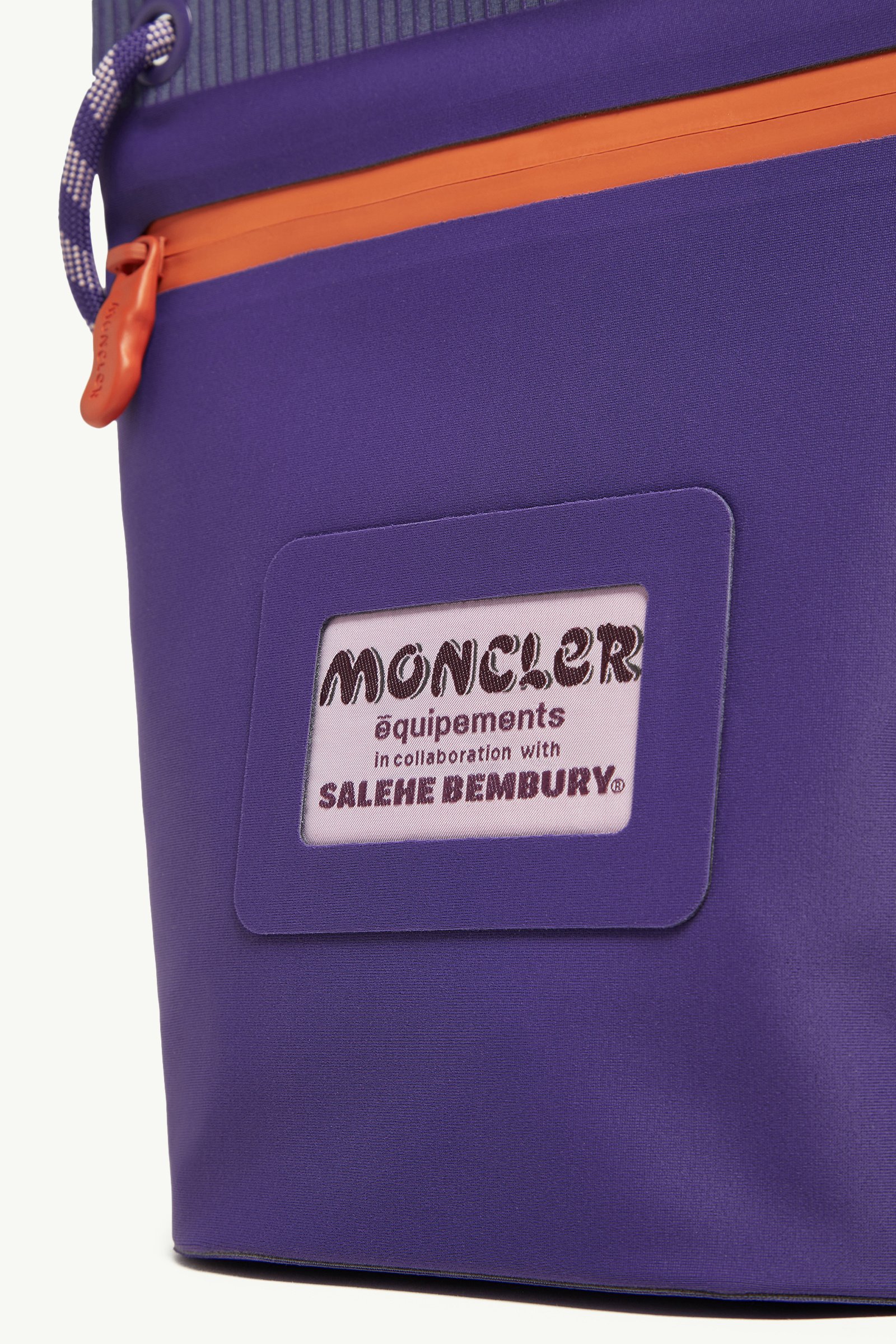Purple Amoeba Water-Repellent Pouch by Salehe Bembury - for