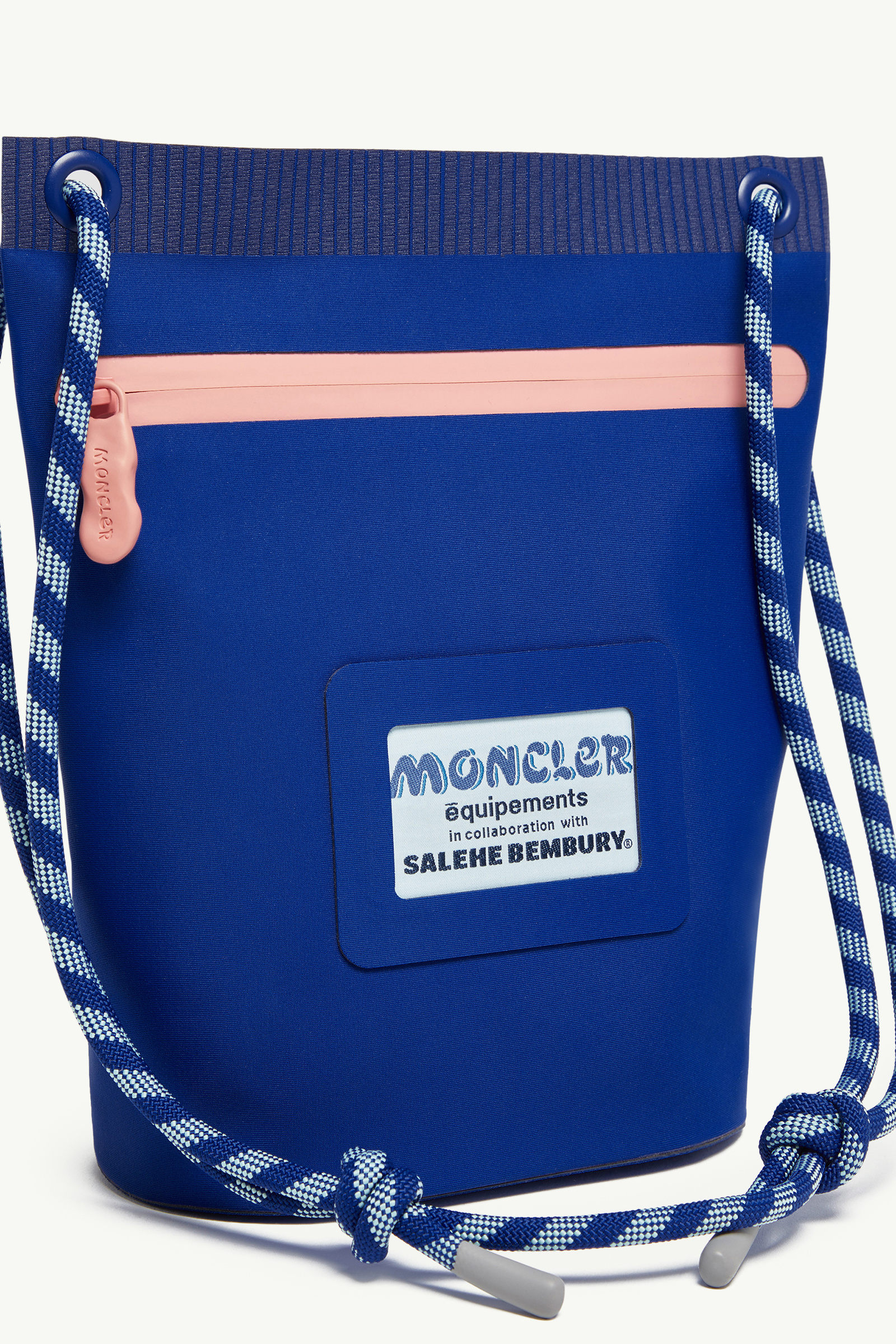 Amoeba Water-Repellent Pouch by Salehe Bembury Men Electric Blue Moncler 2
