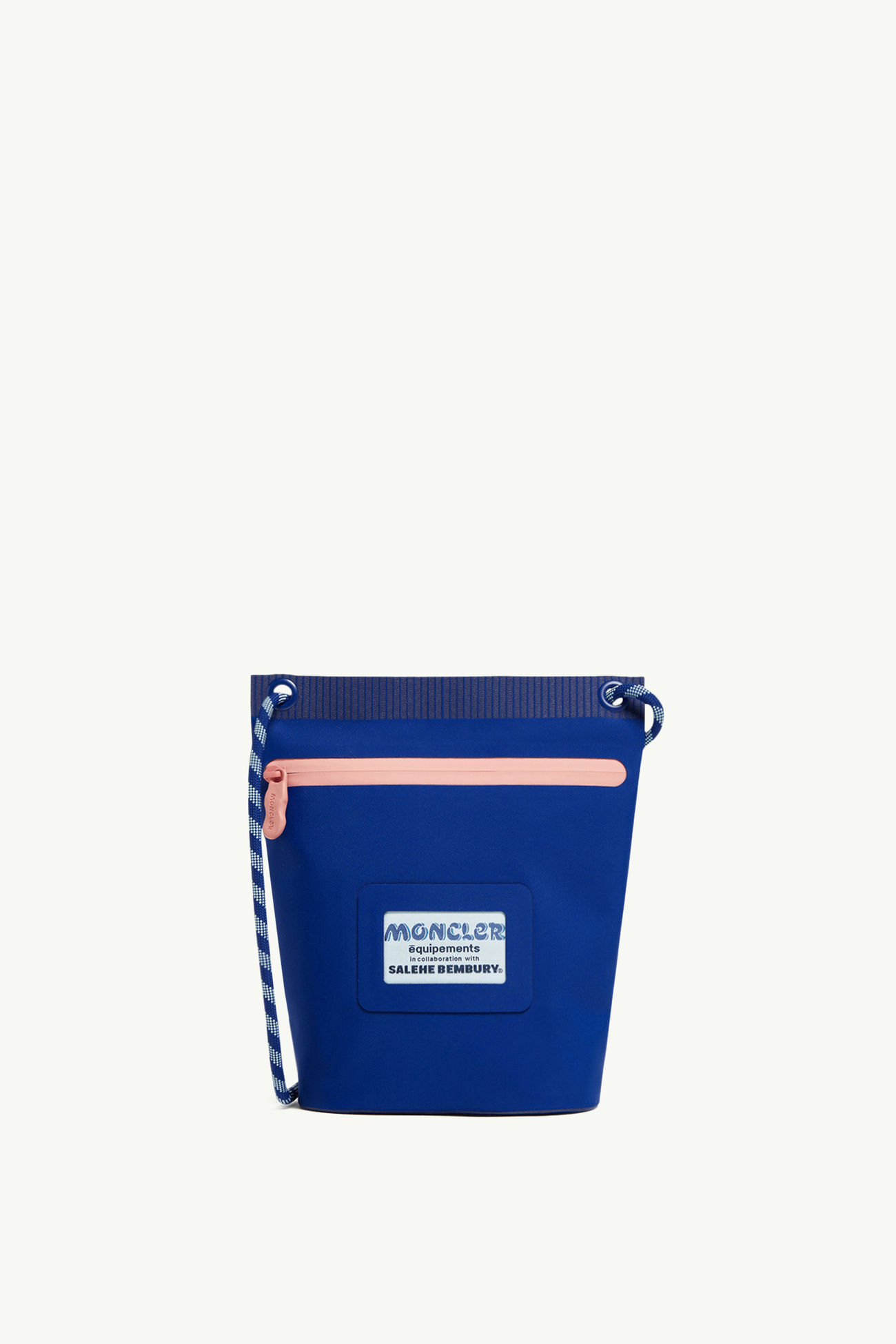 Pochette imperméable Amoeba par Salehe Bembury Hommes Bleu Électrique Moncler 0
