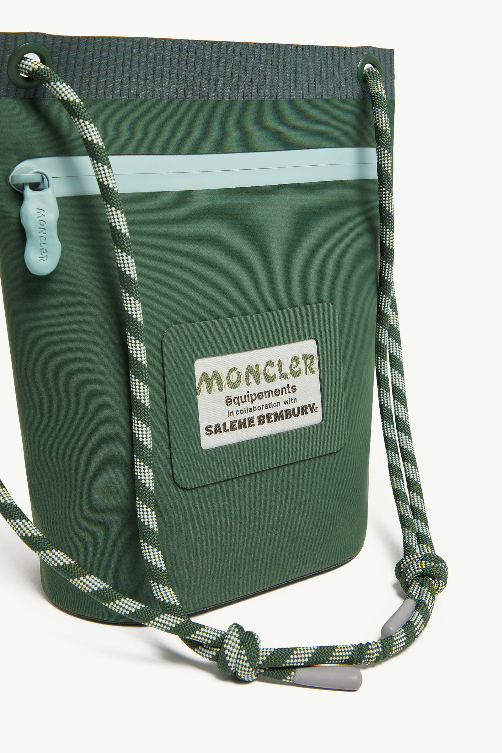 Amoeba Water-Repellent Pouch by Salehe Bembury Men Green Moncler 2