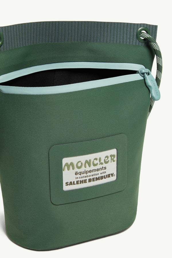 Amoeba Water-Repellent Pouch by Salehe Bembury Men Green Moncler 4