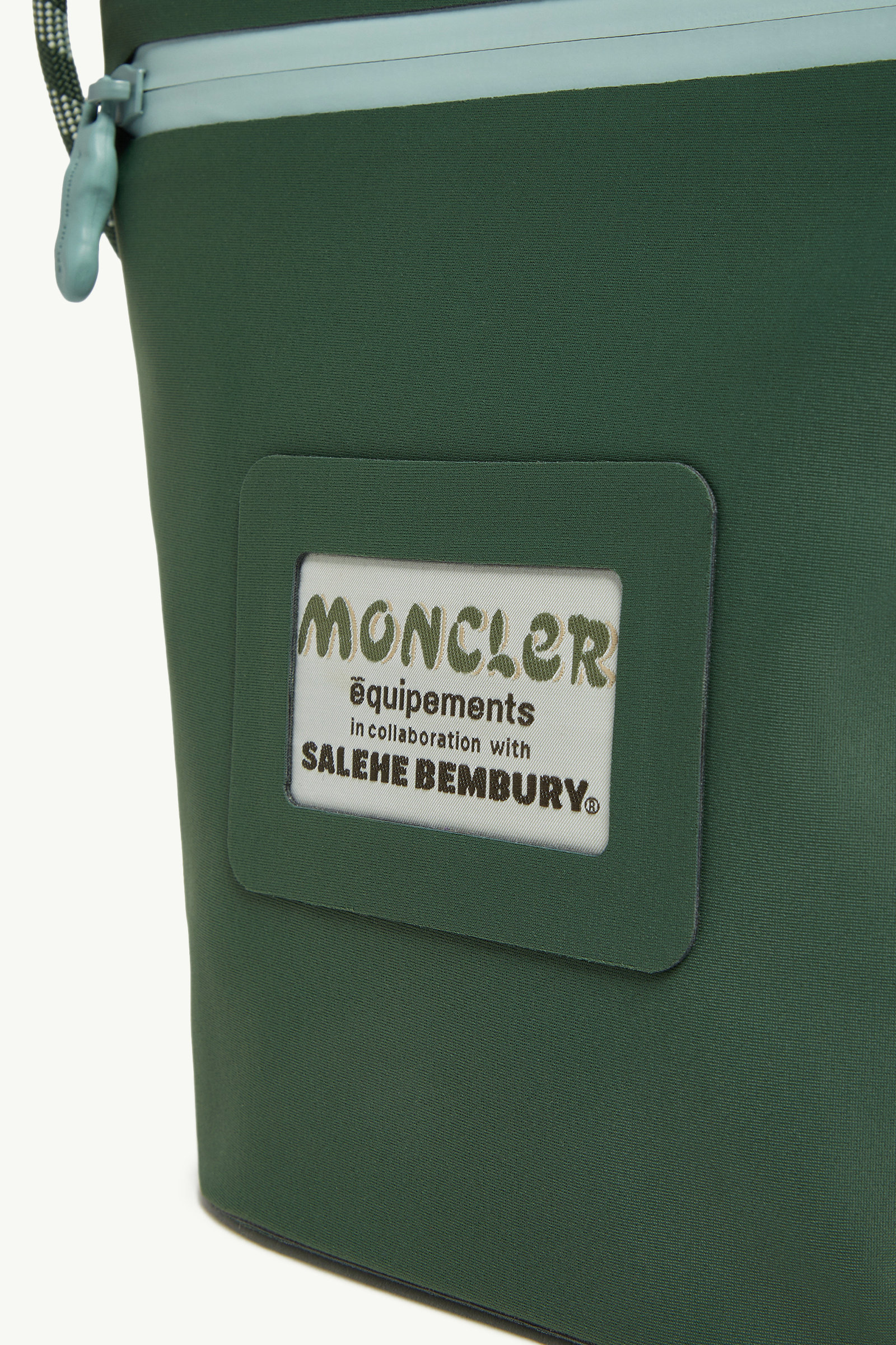 Amoeba Water-Repellent Pouch by Salehe Bembury Men Green Moncler 5