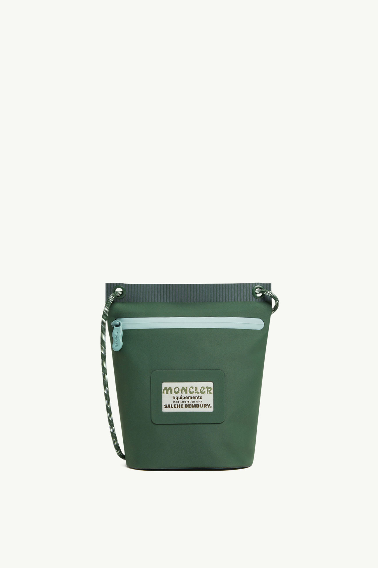 Pochette imperméable Amoeba par Salehe Bembury Hommes Vert Moncler 0