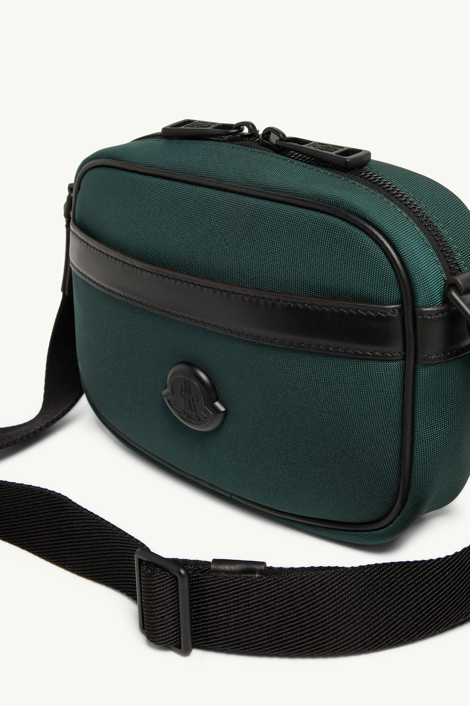 Pierrick Water-Repellent Crossbody Bag Men Dark Green Moncler 2