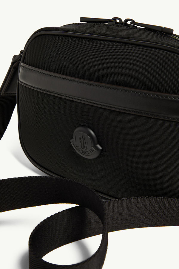 Pierrick Water-Repellent Crossbody Bag Men Black Moncler 2