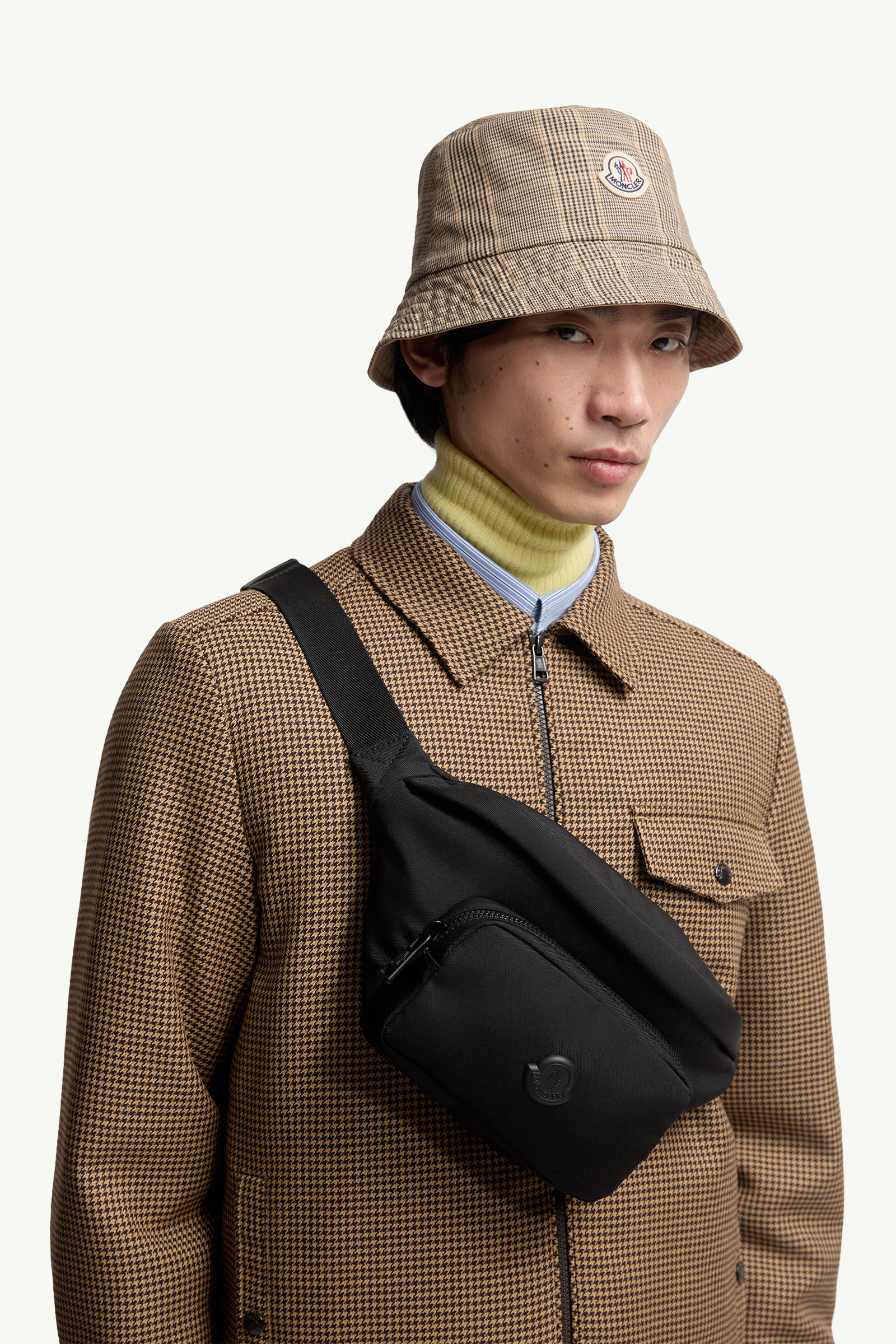 Durance Water-Repellent Belt Bag Men Black Moncler 1