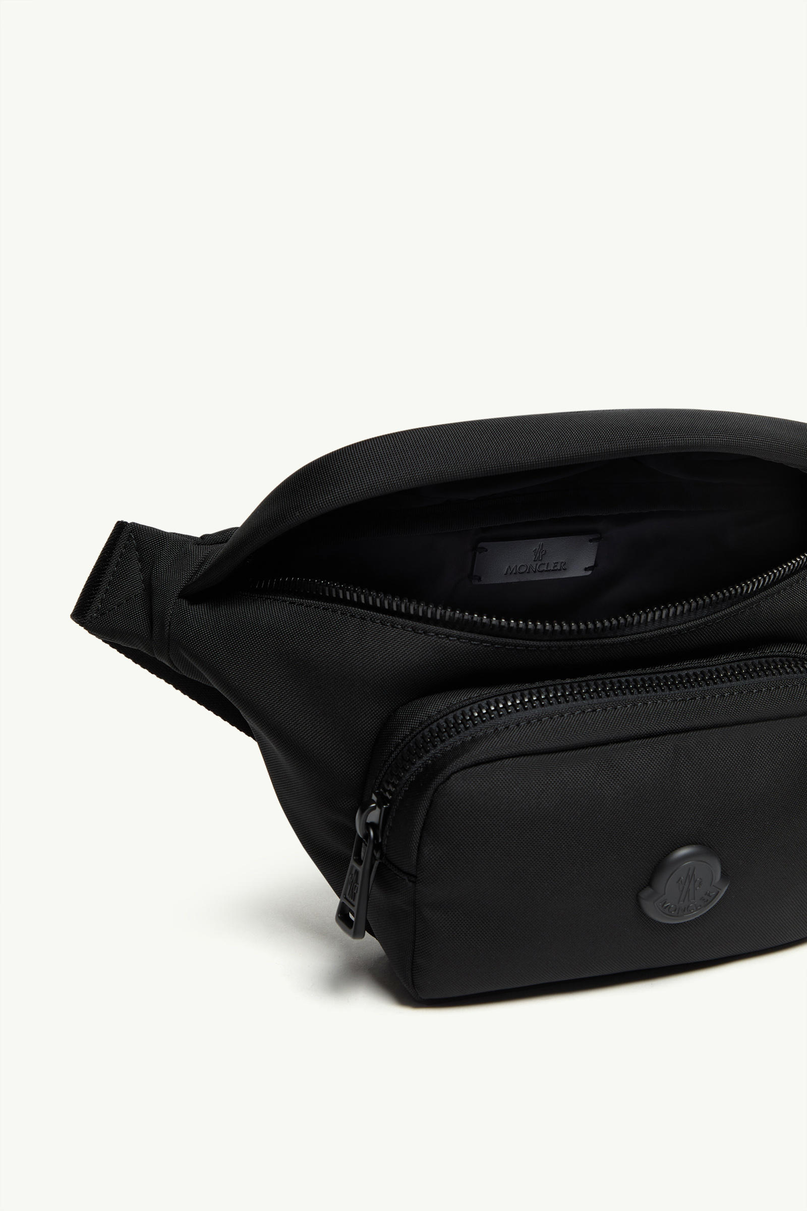 Durance Water-Repellent Belt Bag Men Black Moncler 4