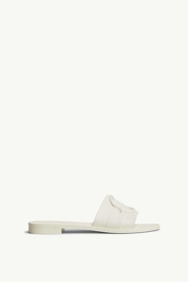 Mon Sliders Women White Moncler 0