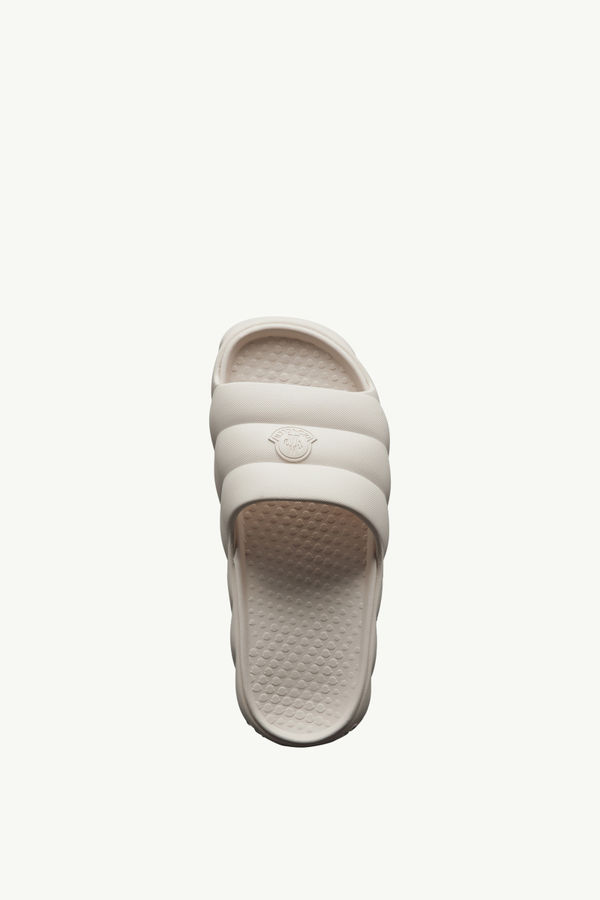 Lilo gesteppte Pantoletten aus EVA Damen Weiß Moncler 2
