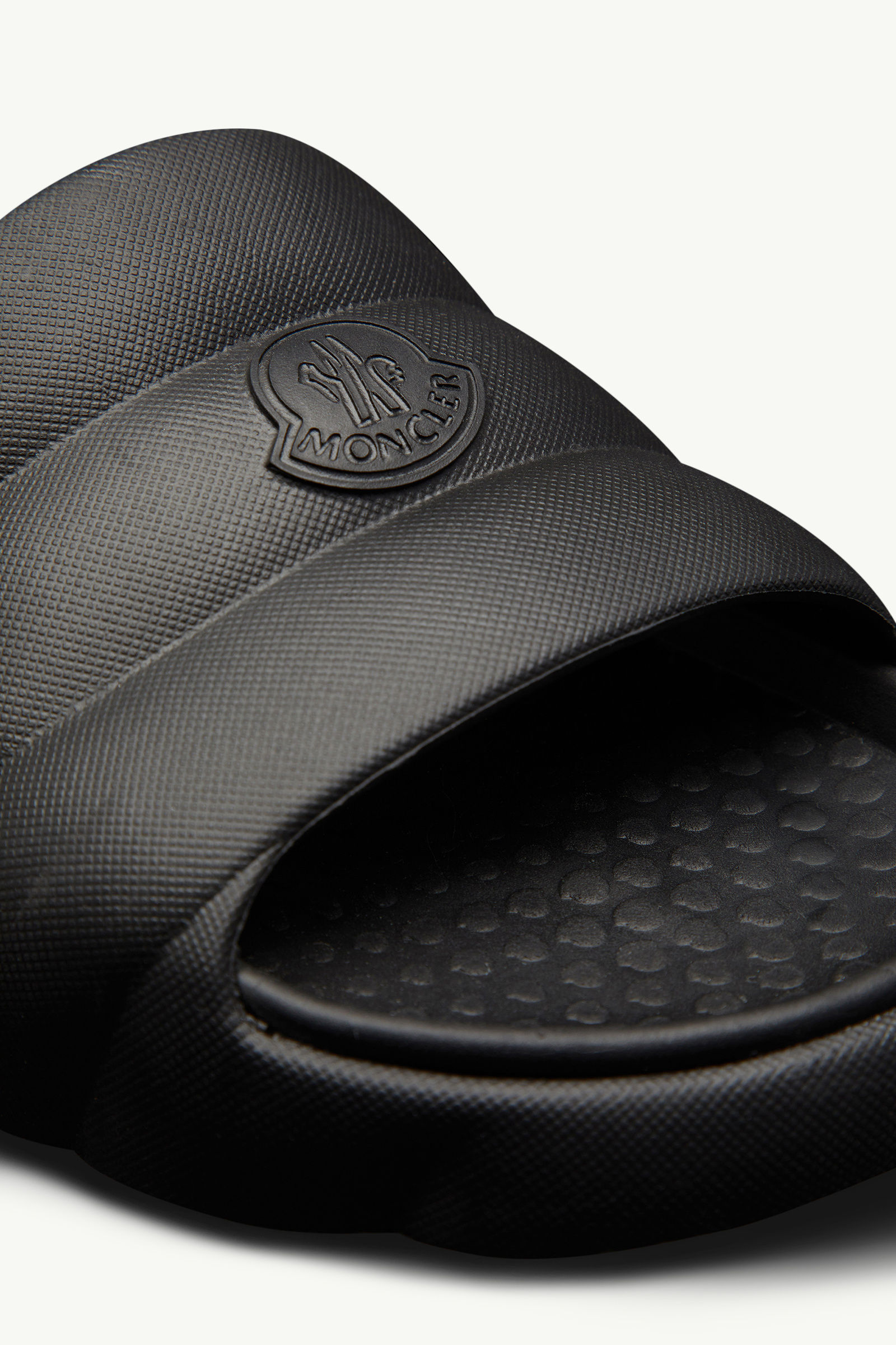 Lilo Quilted EVA Sliders Women Black Moncler 1