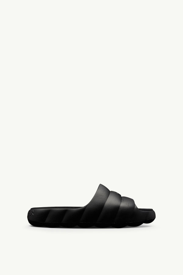 Lilo Quilted EVA Sliders Women Black Moncler 0
