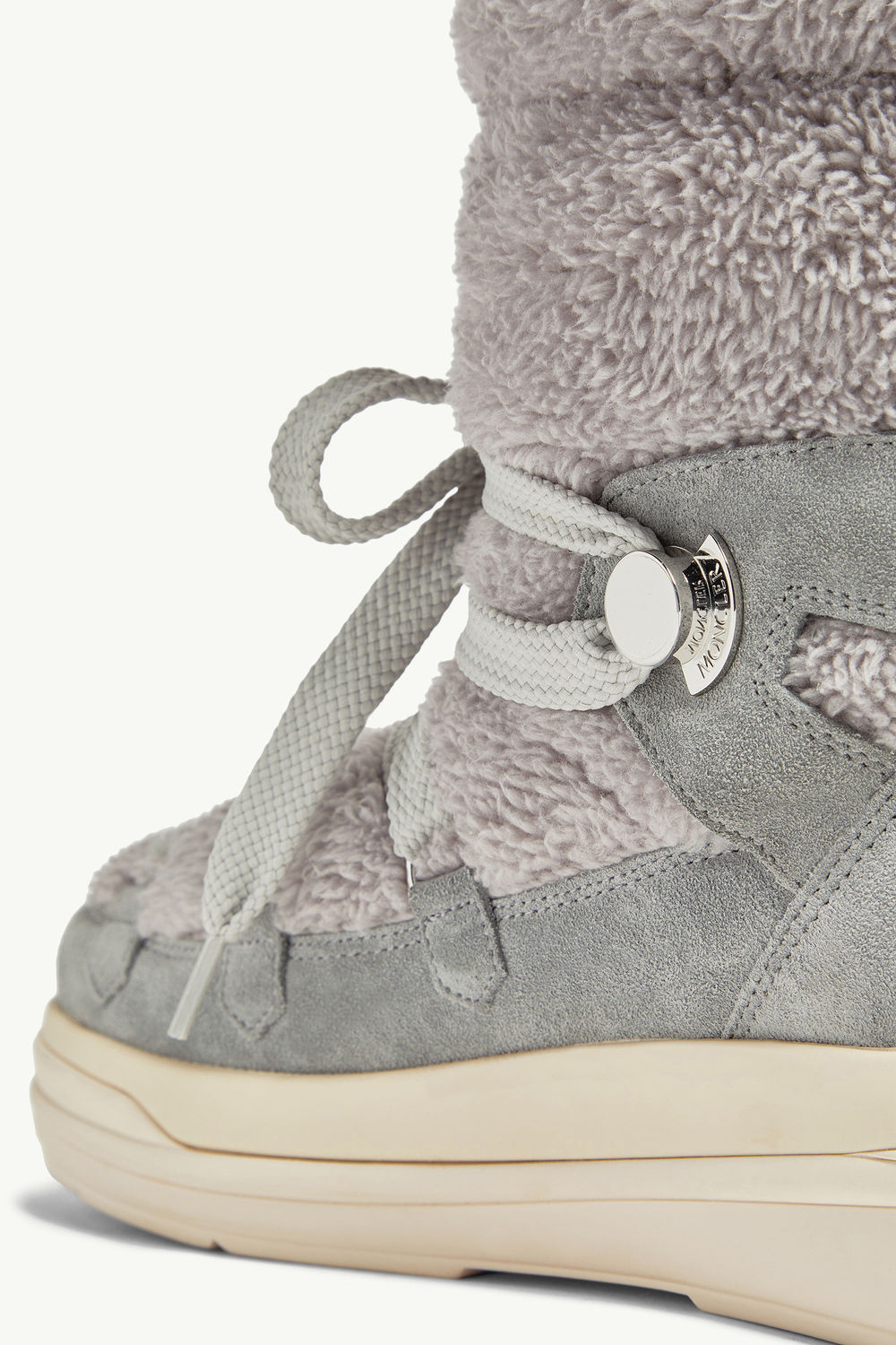 Insolux Suede Snow Boots Women Gray Moncler 3