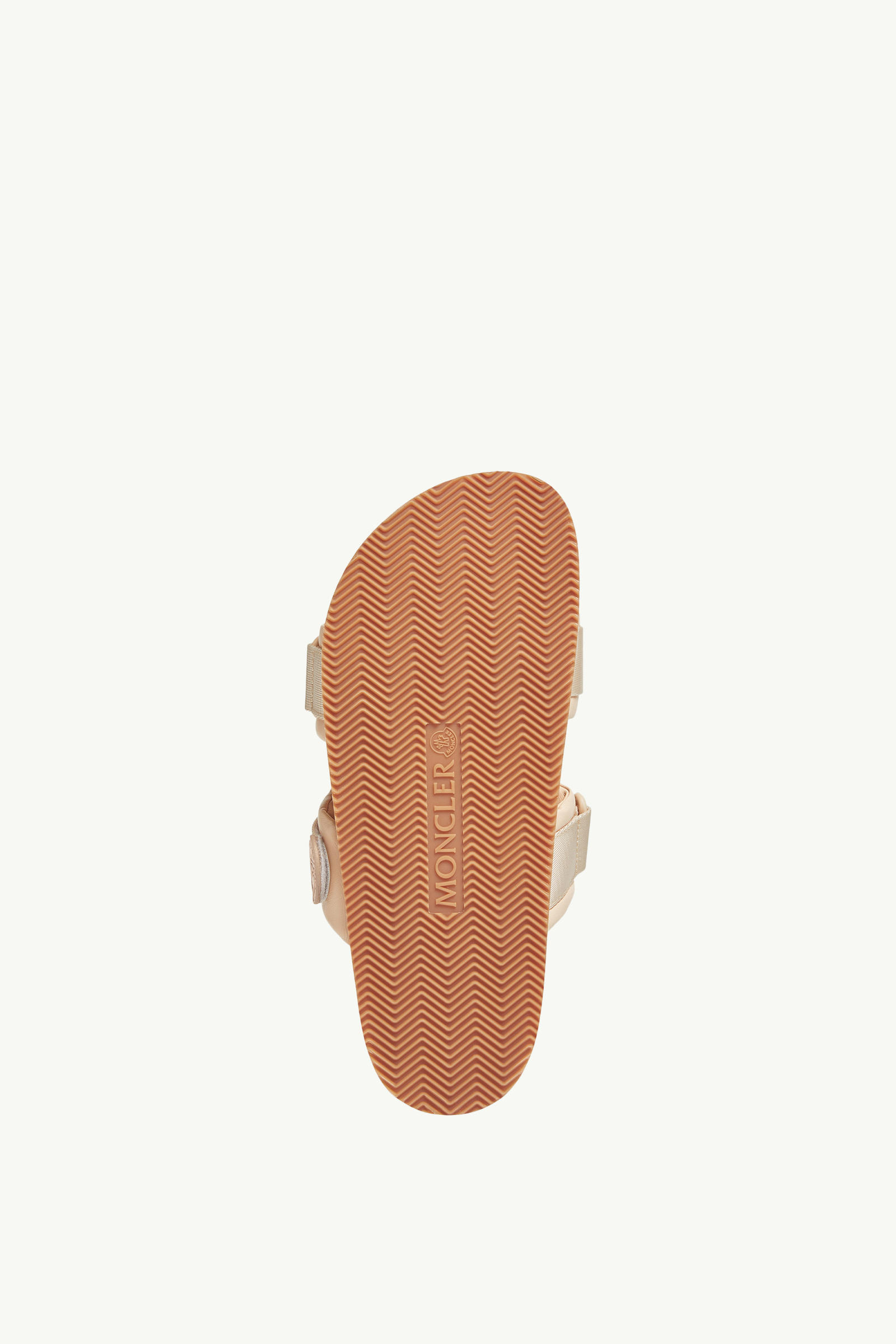 Mon Summer Nappa Leather Sliders Women Pink Moncler 4