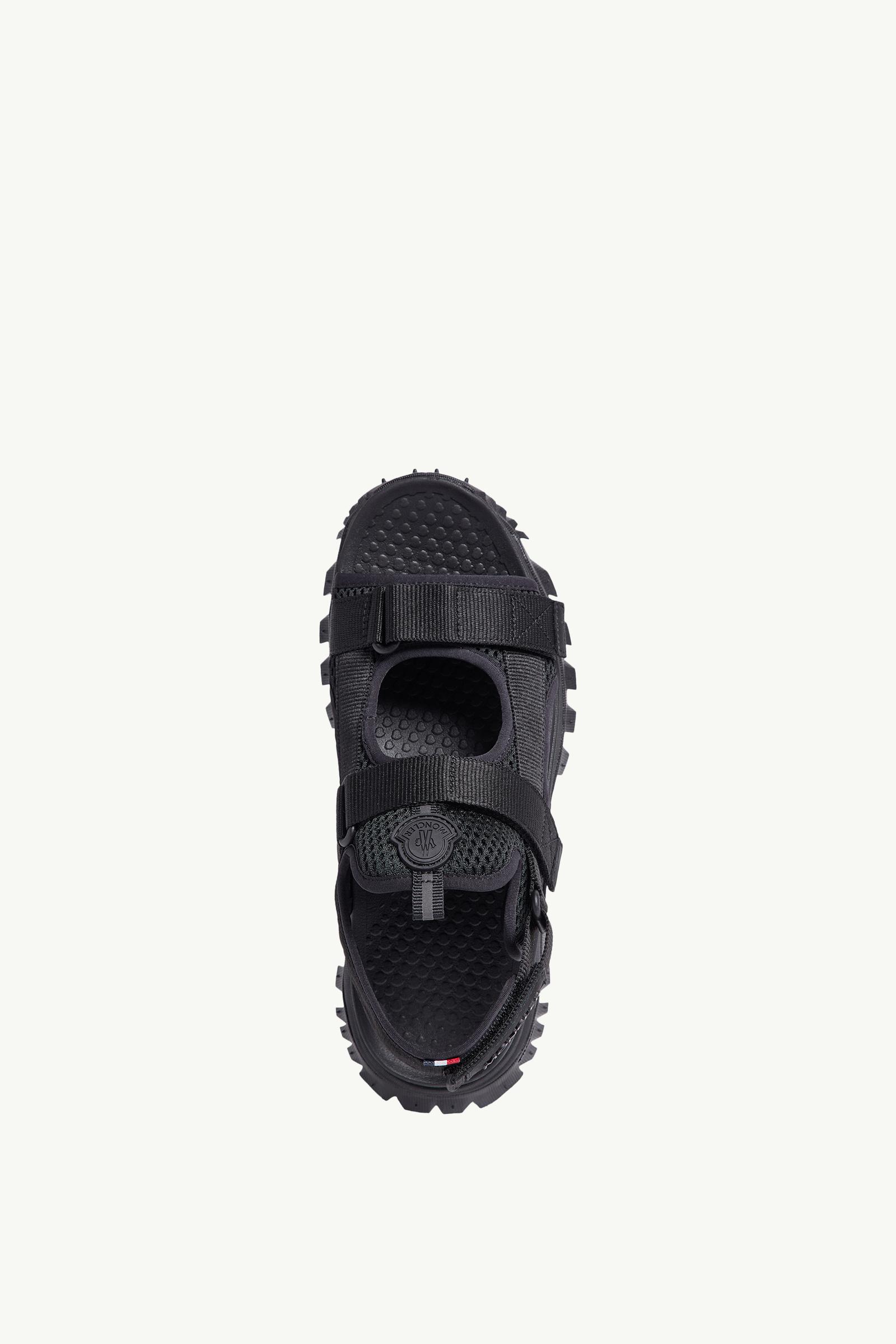 国内直営【MONCLER】Trailgrip Velaサンダル ブラック Trailgrip Velaサンダル : サンダルとスライダー 向け