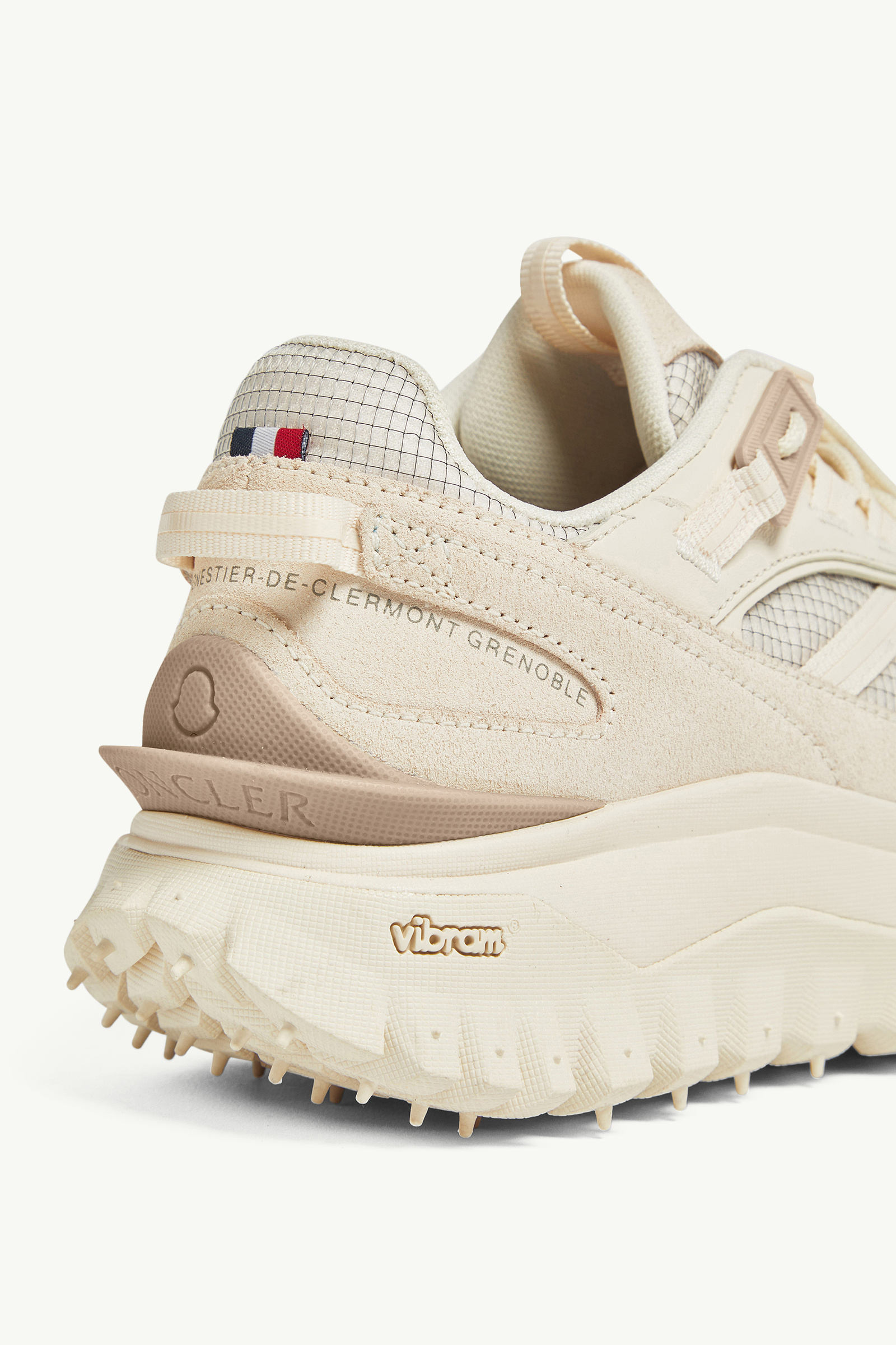 Sneakers Trailgrip en daim et cuir Femmes Beige Clair Moncler 3