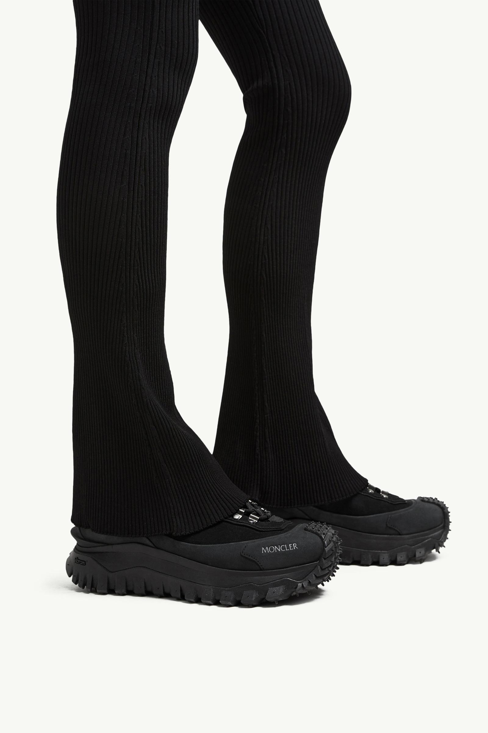 Trailgrip Apex Sneaker aus Leder und Wildleder Damen Schwarz Moncler 1
