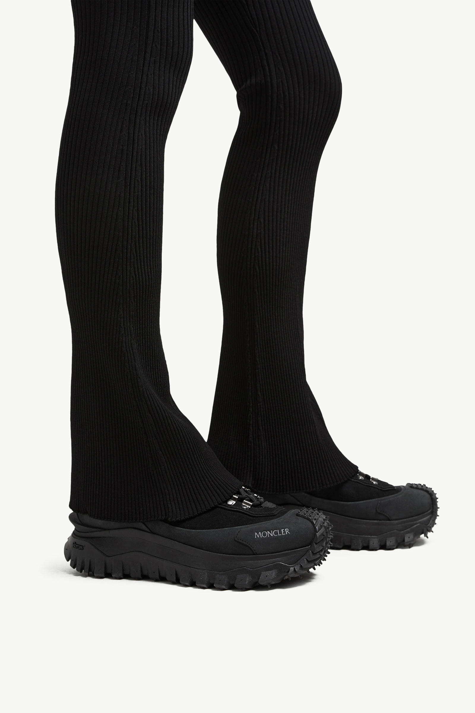 Trailgrip Apex Sneaker aus Leder und Wildleder Damen Schwarz Moncler 1