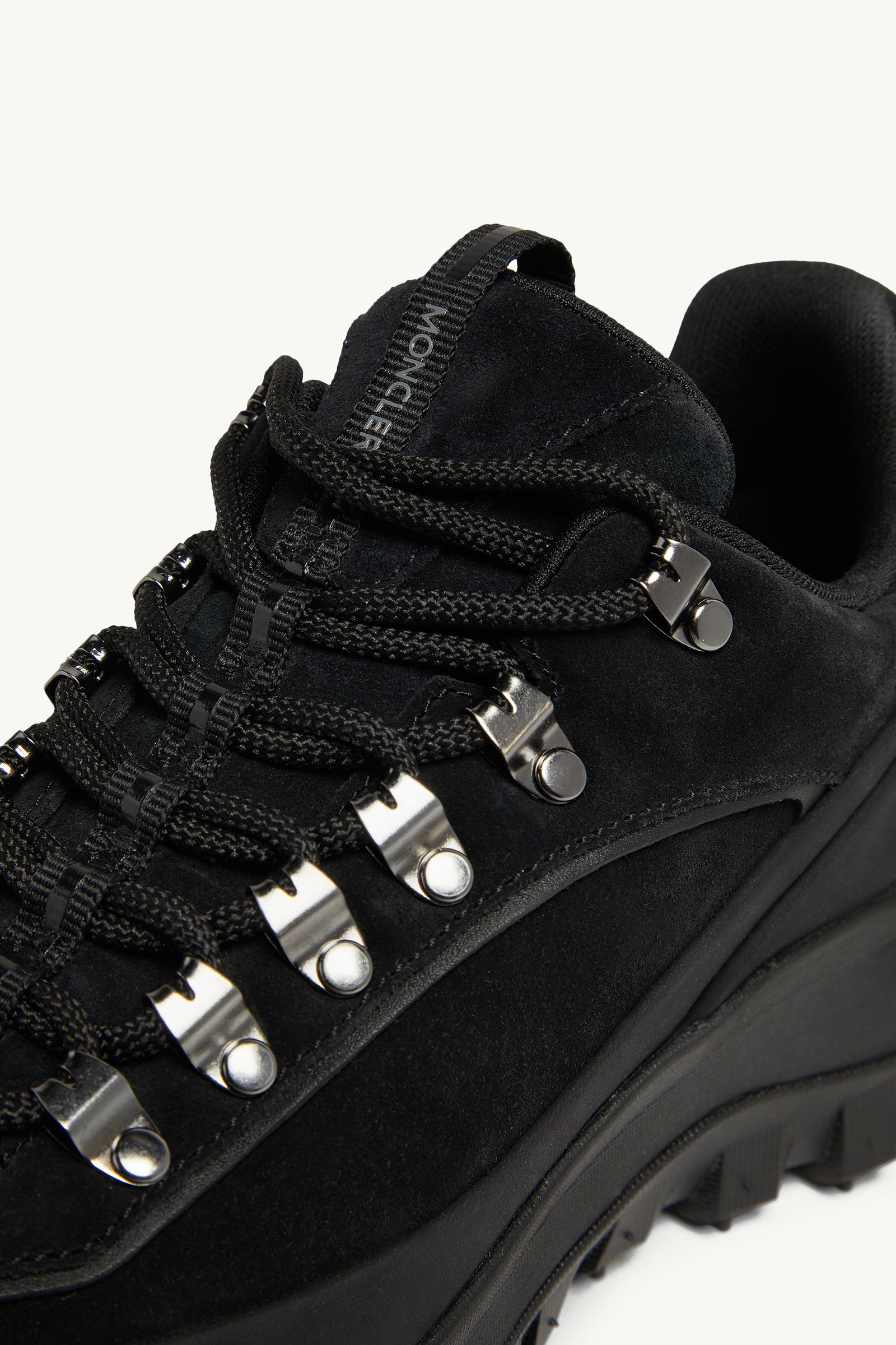 Black Trailgrip Apex Leather & Suede Sneakers - Sneakers for