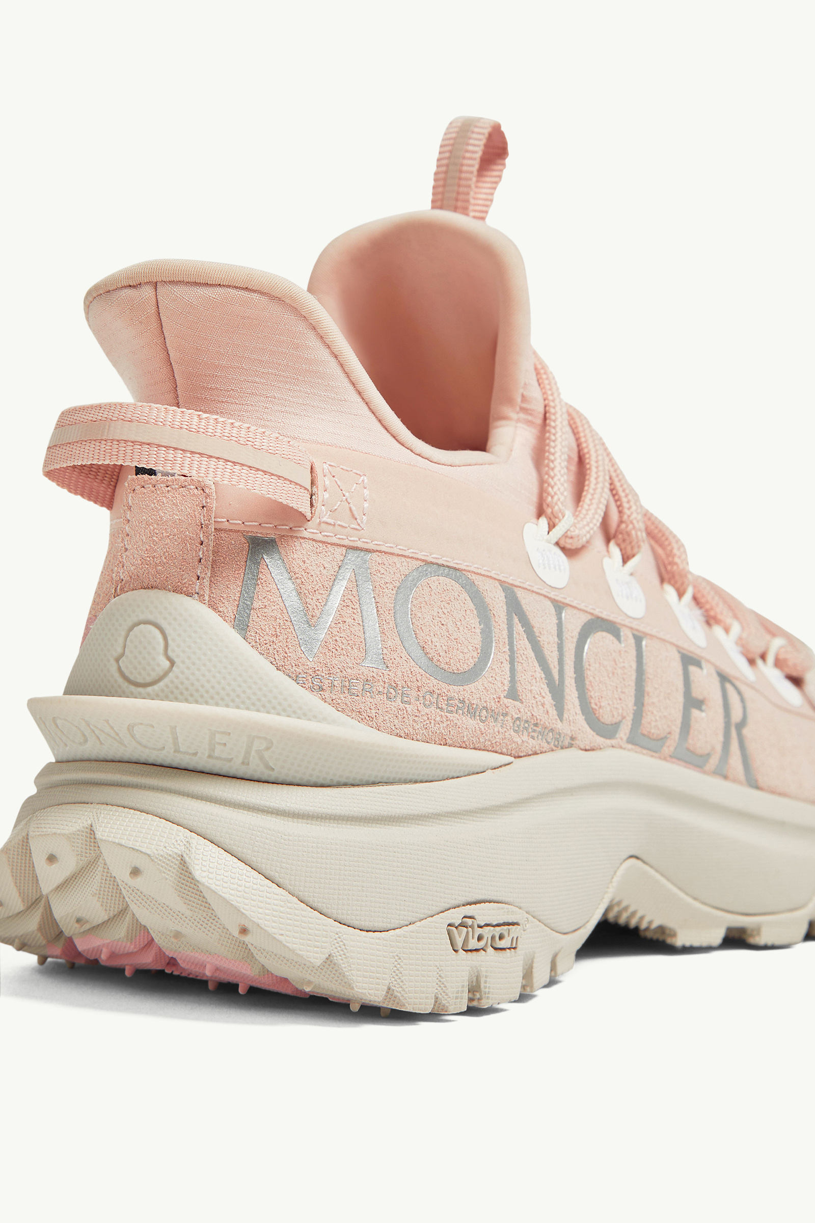 Trailgrip Lite 2 Leather & Suede Trainers Women Light Pink Moncler 3