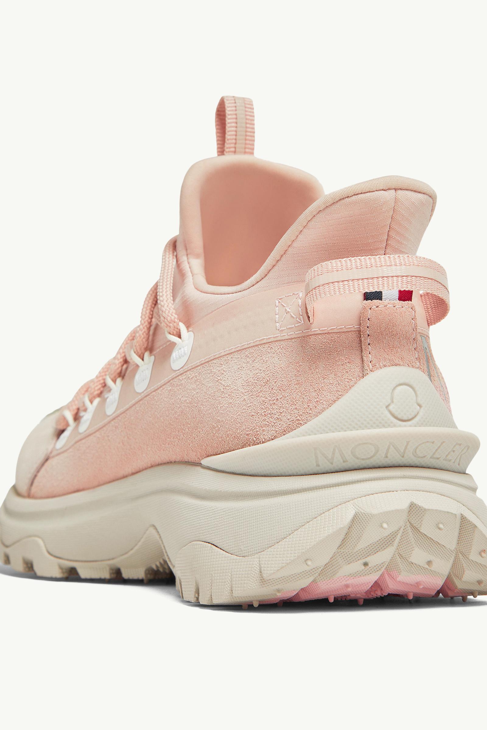 Light Pink Trailgrip Lite 2 Leather & Suede Trainers