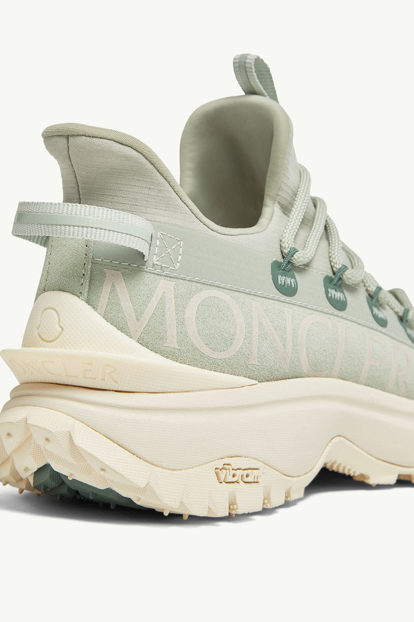 Trailgrip Lite 2 Leather & Suede Trainers Women Aqua Green Moncler 3