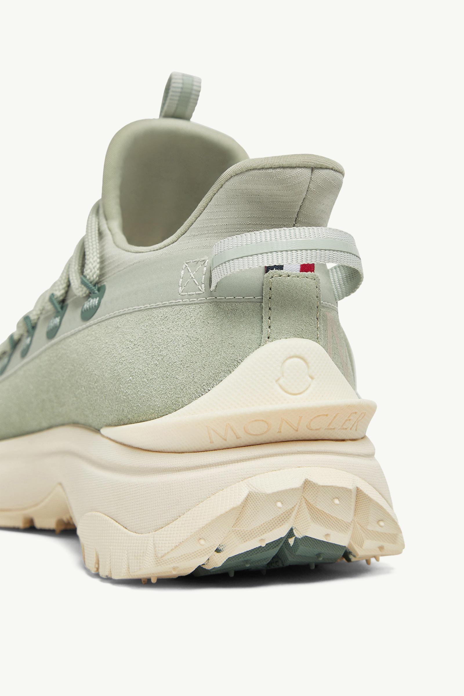 Trailgrip Lite 2 Leather & Suede Trainers Women Aqua Green Moncler 4
