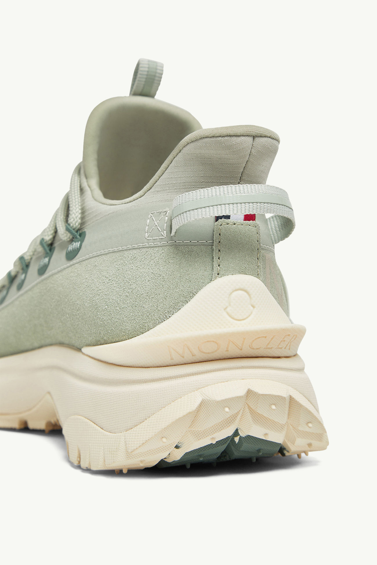 Zapatillas de piel y ante Trailgrip Lite 2 Mujer Verde Agua Moncler 4