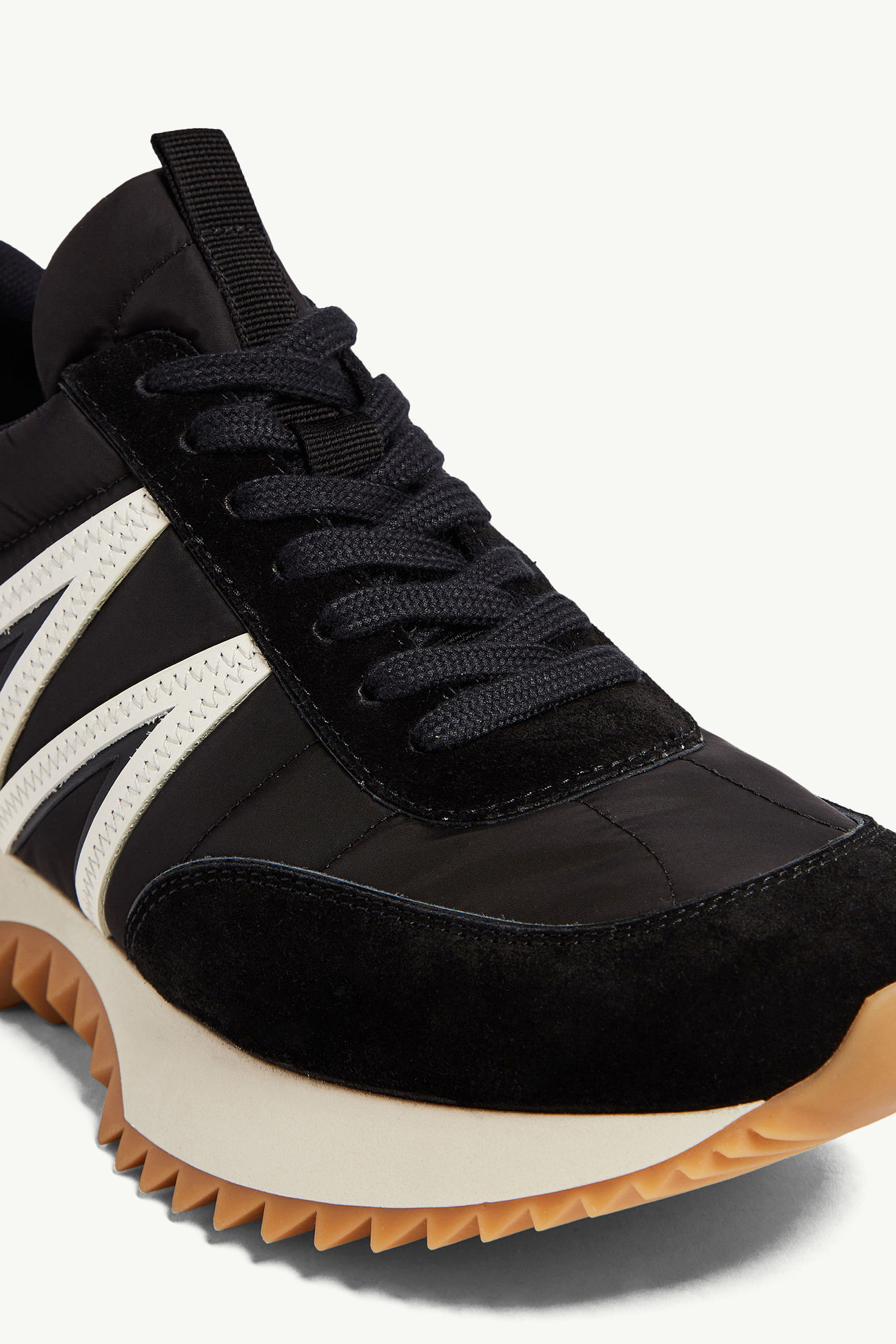 Pacey Suede Trainers Women Black Moncler 2