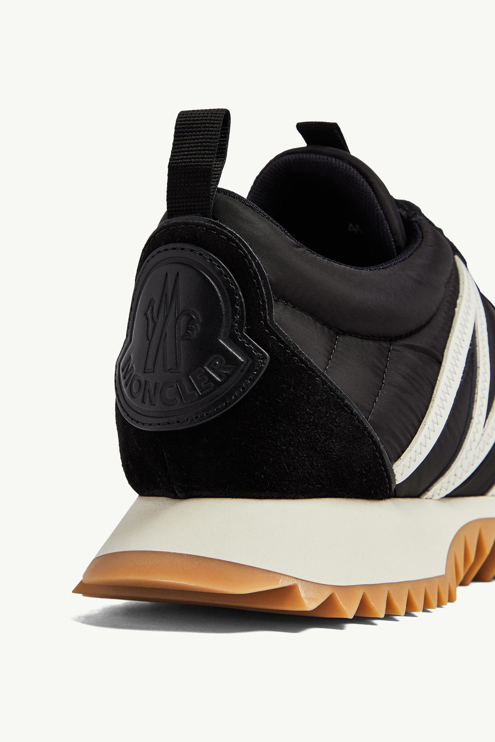 Black Pacey Suede Sneakers - Sneakers for Women | Moncler US