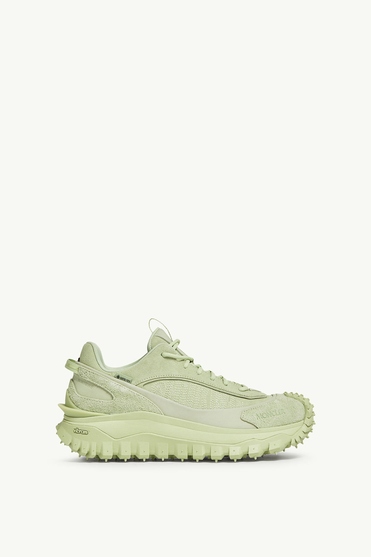 Zapatillas de nobuk y ante Trailgrip Momint Mujer Verde Pastel Moncler 0