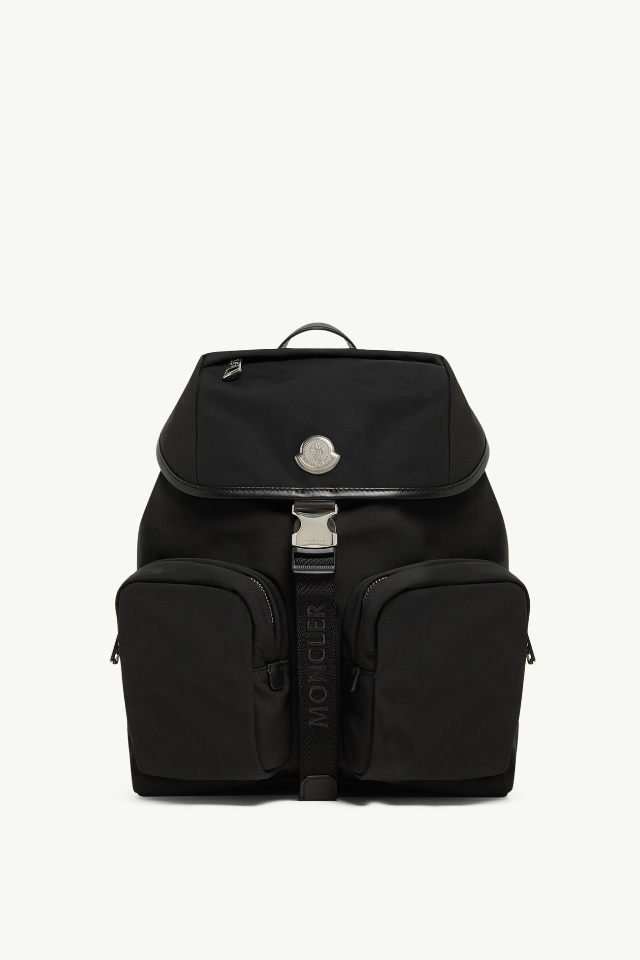 New Trick wasserabweisender Rucksack Damen Schwarz Moncler 0