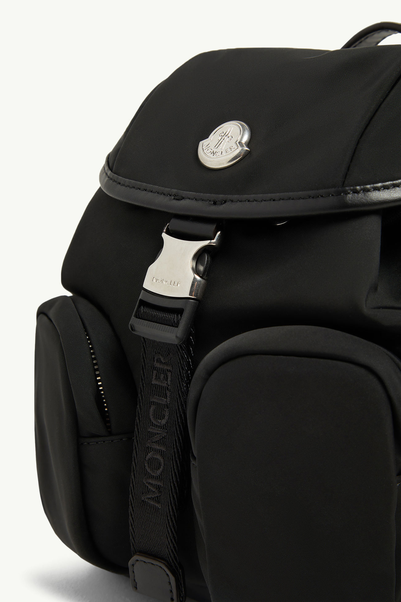 Mini Trick Water-Repellent Crossbody Bag Women Black Moncler 5